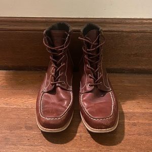 Real Leather Women's Redwing Boots